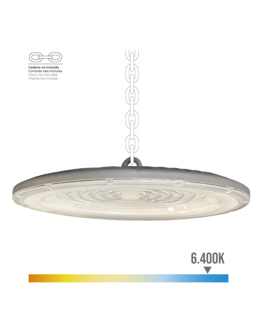 Campana led 200 w 20.000 lm 6400k 90° ip65